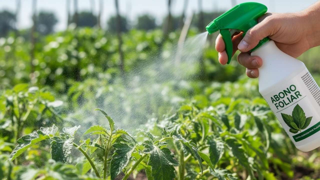 para qué sirve el abono foliar